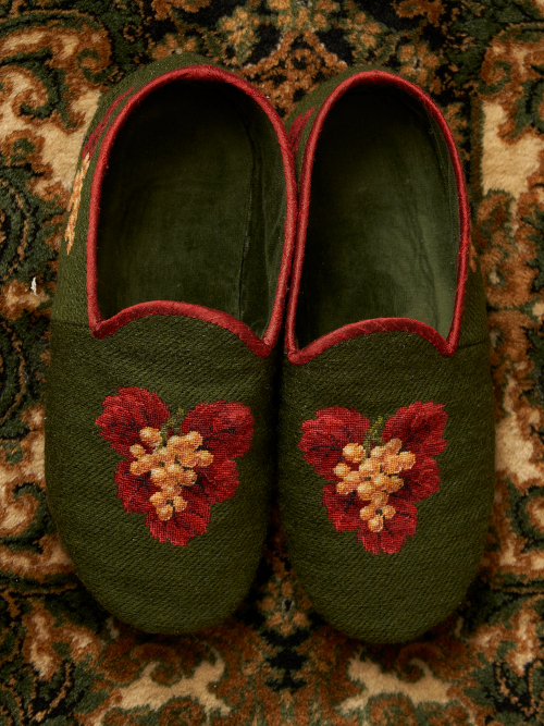 victorian berlin work slippers