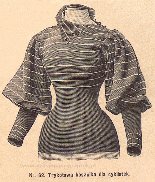 1890s bicycle sweater