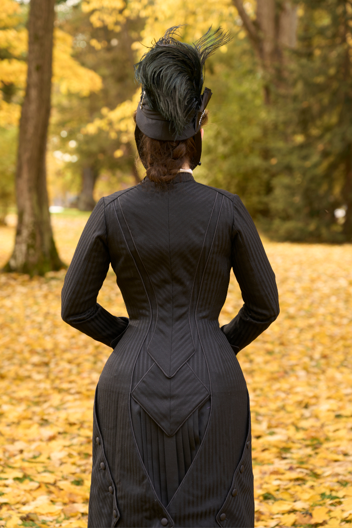 1870s day dress