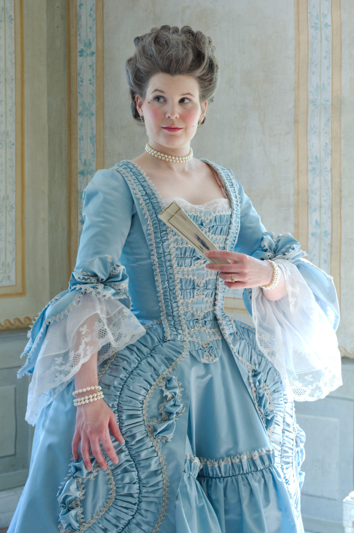 robe a la francaise 1760s