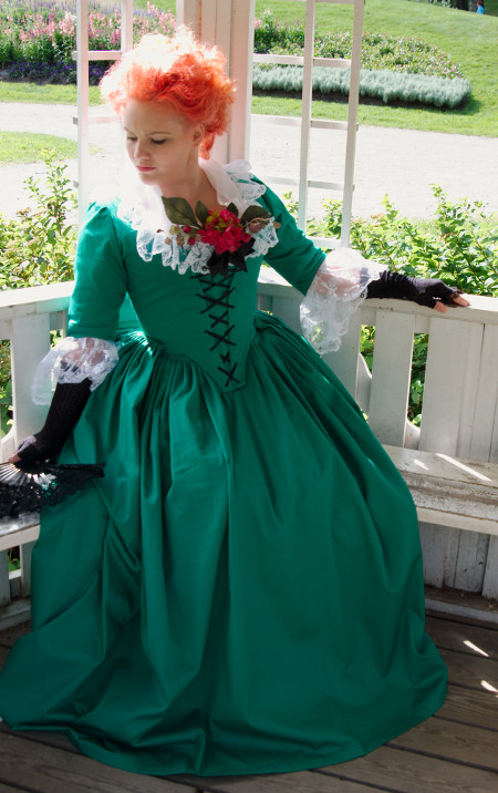 1780s dress