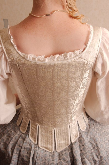 18th century brocade stays