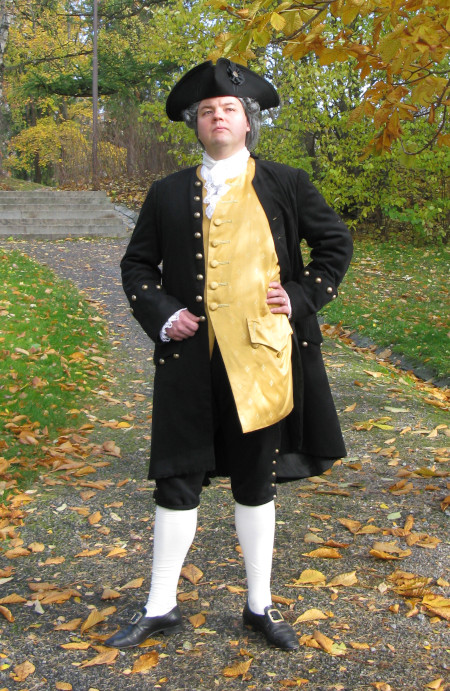 18th century men's suit