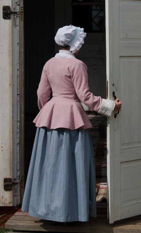 18th century jacket and petticoat