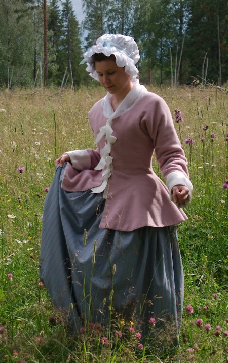 18th century jacket and petticoat