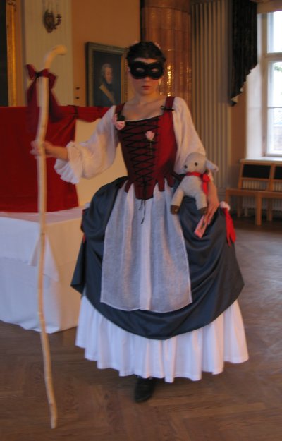 18th century shepherdess costume
