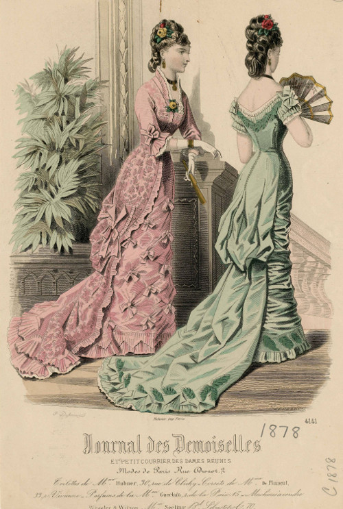 Journal
              des Des Demoiselles 1878