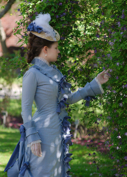 1870s polonaise
              day dress